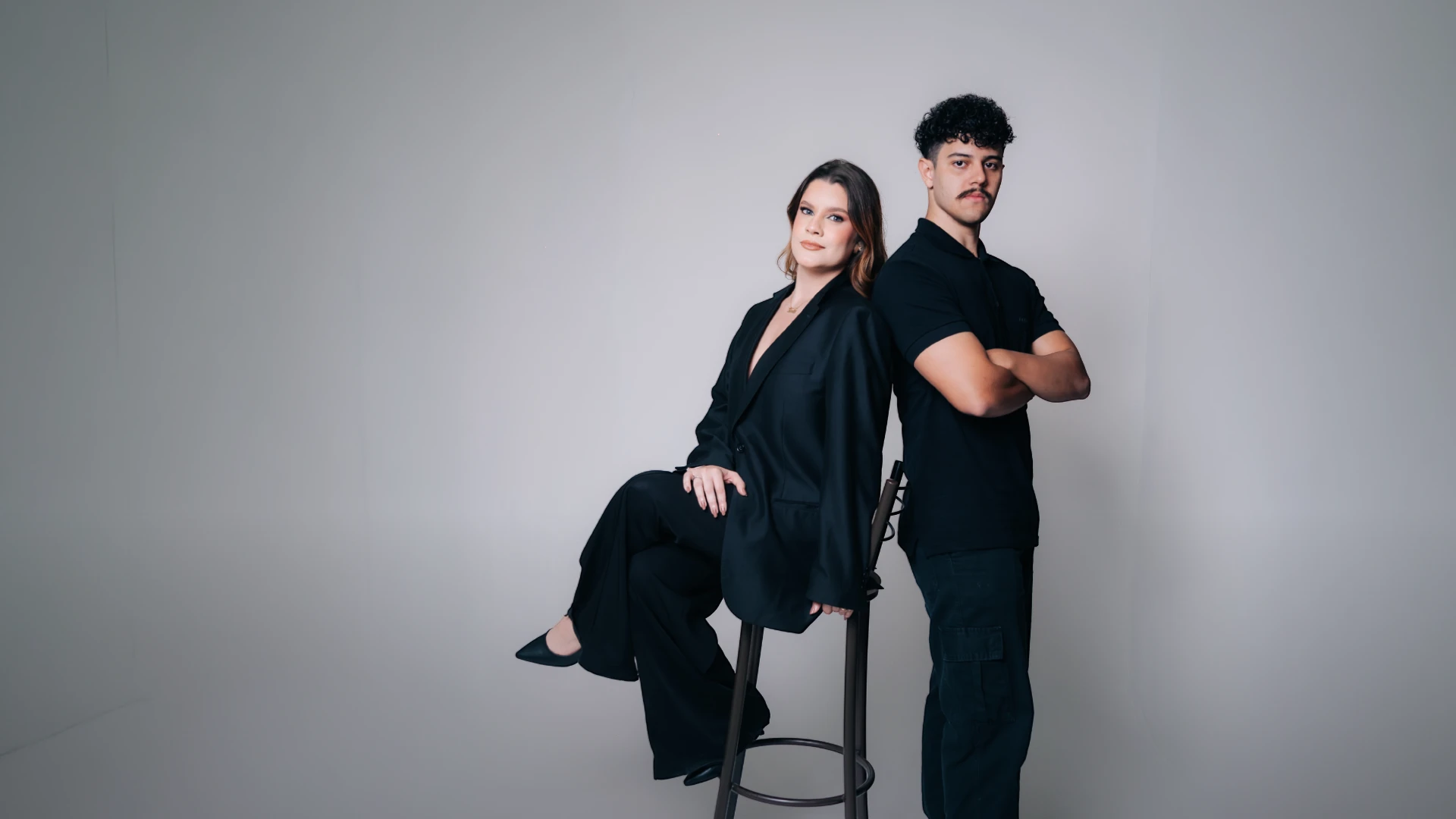 Eduarda Viana e Vitor Froes, fundadores do Core